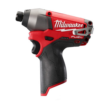 Milwaukee 2453-20 M12 FUEL 12V Cordless Lithium-Ion 1\/4 in. Hex Impact Driver (Bare Tool)