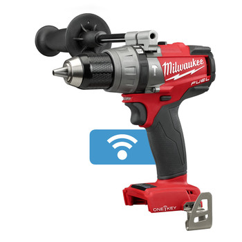 Milwaukee 2706-20 M18 FUEL 18V Cordless Lithium-Ion 1\/2 in. Hammer Drill Driver with ONE-KEY Connectivity (Bare Tool)