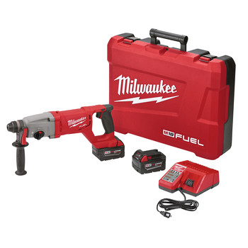 Milwaukee 2713-22 M18 18V Cordless Lithium-Ion 1 in. SDS Plus D-Handle Rotary Hammer