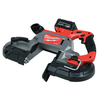 Milwaukee 2729-22 M18 FUEL 18V Cordless Lithium-Ion Deep Cut Band Saw with 2 XC 4.0 Ah Batteries