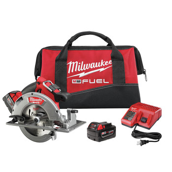 Milwaukee 2731-21 M18 FUEL 18V Cordless Lithium-Ion 7-1\/4 in. Circular Saw Kit