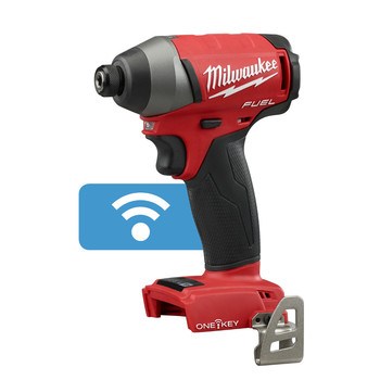 Milwaukee 2757-20 M18 FUEL 18V Cordless Lithium-Ion 1\/4 in. Hex Impact Driver with ONE-KEY Connectivity (Bare Tool)