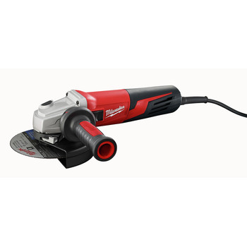 Milwaukee 6161-33 6 in. 13 Amp Slide Switch Small Angle Grinder with Lock-On Button