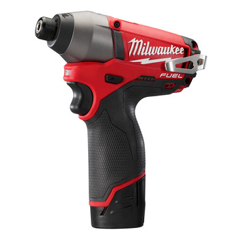 Milwaukee 2453-82 M12 FUEL 12V Cordless Lithium-Ion 1\/4 in. Hex Impact Driver Milwaukee 2453-82 M12 FUEL 12V Cordless Lithium-Ion 1\/4 in. Hex Impact Driver