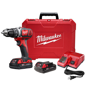 Milwaukee 2606-82CT M18 18V Cordless Lithium-Ion 1\/2 in. Drill Driver Kit