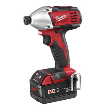 Milwaukee 2650-82 M18 18V Cordless 1\/4 in. Lithium-Ion Compact Impact Driver Kit