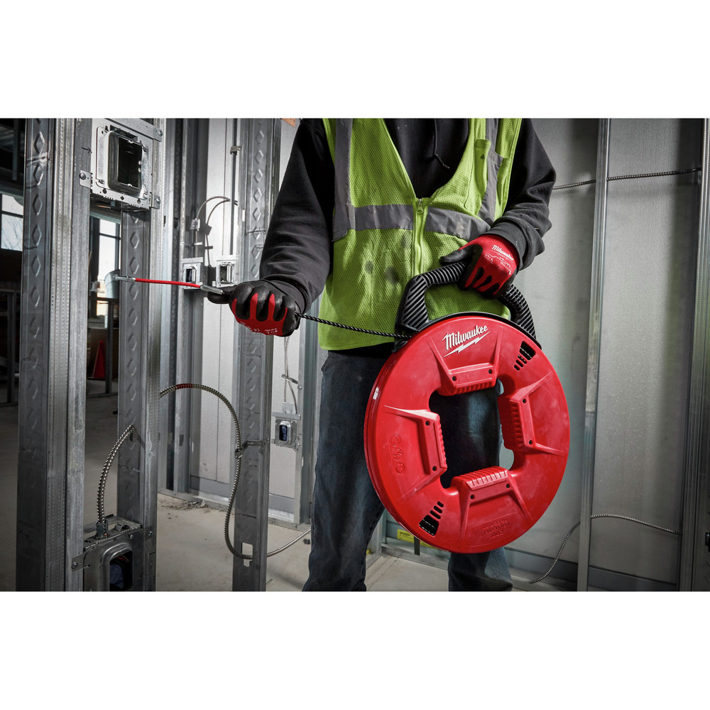 Milwaukee 48224197 200 ft. Polyester Fish Tape with Flexible Metal