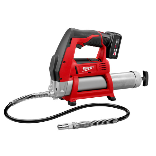 Milwaukee 2446 21xc M12 12v Cordless Lithium Ion Grease Gun Kit
