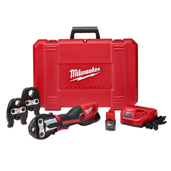 Milwaukee 2473-22 M12 Cordless Lithium-Ion FORCE LOGIC Press Tool Kit Milwaukee 2473-22 M12 Cordless Lithium-Ion FORCE LOGIC Press Tool Kit