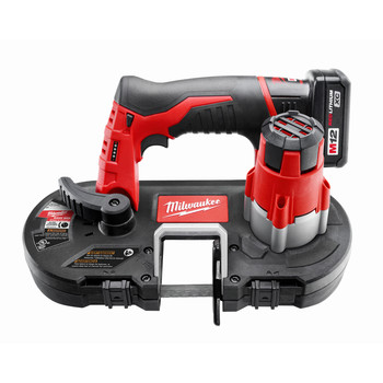 Milwaukee 2429-21XC M12 12V Cordless Lithium-Ion Sub-Compact Band Saw Kit with XC Battery Milwaukee 2429-21XC M12 12V Cordless Lithium-Ion Sub-Compact Band Saw Kit with XC Battery