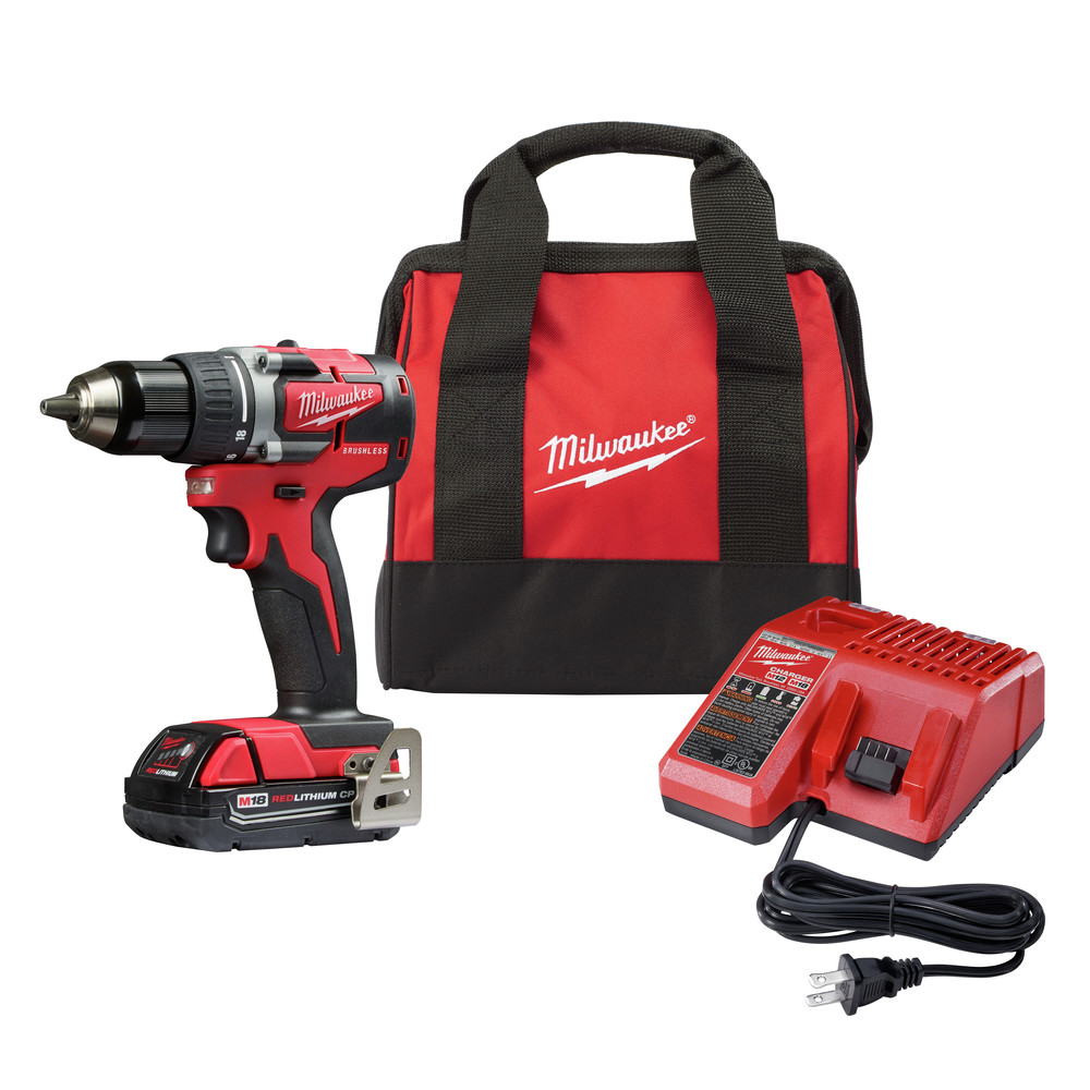 Milwaukee 280121P M18 Brushless LithiumIon Compact 12 in. Cordless