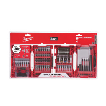 Milwaukee 48-32-4021 SHOCKWAVE 70 Pc. Impact Duty Driver Bit Set Milwaukee 48-32-4021 SHOCKWAVE 70 Pc. Impact Duty Driver Bit Set