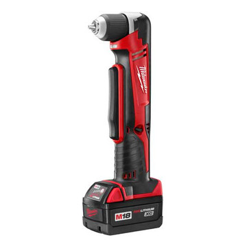 Milwaukee 2615-21 M18 Lithium-Ion 3/8 in. Cordless Right Angle Drill Driver Kit (3 Ah) Milwaukee 2615-21 M18 Lithium-Ion 3/8 in. Cordless Right Angle Drill Driver Kit (3 Ah)
