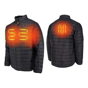 HEATED JACKETS | Dewalt DCHJ093D1-L Men's Lightweight Puffer Heated Jacket Kit - Large, Black