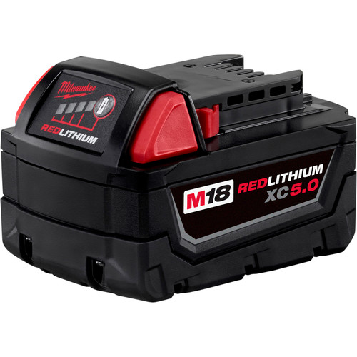 Milwaukee 48 11 1850 M18 Redlithium Xc 5 Ah Lithium Ion Extended Capacity Battery Cpo Milwaukee