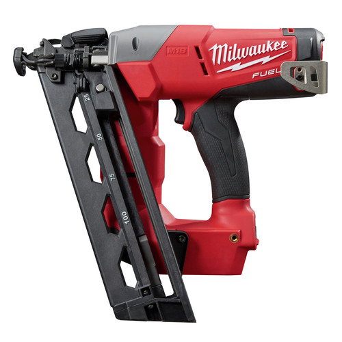 Milwaukee 2742 20 M18 Fuel Cordless Lithium Ion 16 Gauge Brushless Angled Finish Nailer Tool Only Cpo Milwaukee