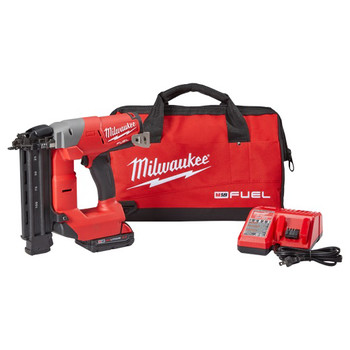 Milwaukee 2740-21CT M18 FUEL Cordless Lithium-Ion 18-Gauge Brushless Brad Nailer Kit Milwaukee 2740-21CT M18 FUEL Cordless Lithium-Ion 18-Gauge Brushless Brad Nailer Kit
