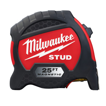 Milwaukee 48-22-9725M STUD 25 ft. Magnetic Tape Measure Milwaukee 48-22-9725M STUD 25 ft. Magnetic Tape Measure