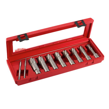 Milwaukee 49-22-8440 8-Piece 2 in. Tungsten Carbide Tooth Annular Cutter Set Milwaukee 49-22-8440 8-Piece 2 in. Tungsten Carbide Tooth Annular Cutter Set