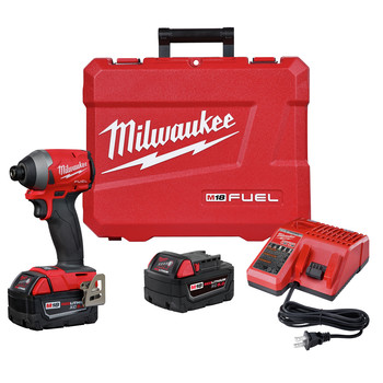Milwaukee 2853-22 M18 FUEL 1/4 in. Hex Impact Driver XC Kit Milwaukee 2853-22 M18 FUEL 1/4 in. Hex Impact Driver XC Kit