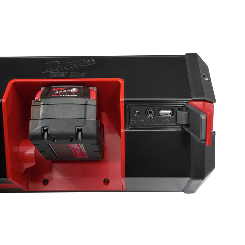 Milwaukee 289121P M18M12 Wireless Jobsite Speaker with M12 Battery