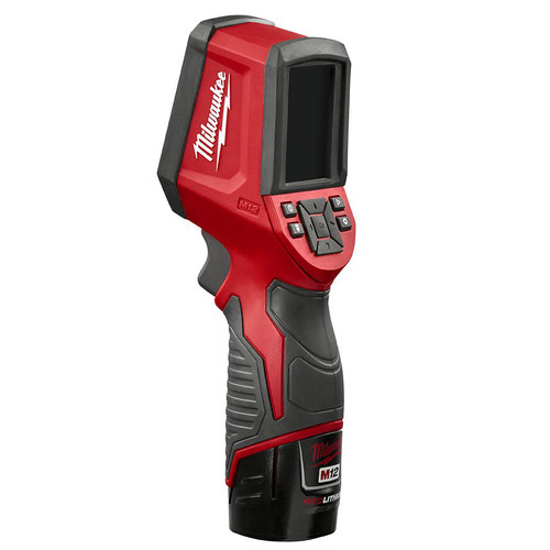 Milwaukee 225821 M12 12V 1.5Ah Cordless LithiumIon 102 x 77 Infrared