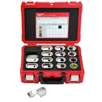 Milwaukee 49-12-KITA EXACT #6 - 750 MCM Aluminum 12T U-Style Die Kit Milwaukee 49-12-KITA EXACT #6 - 750 MCM Aluminum 12T U-Style Die Kit