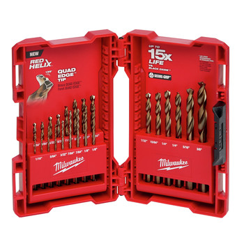 Milwaukee 48-89-2338 23-Pc Cobalt Red Helix Kit Milwaukee 48-89-2338 23-Pc Cobalt Red Helix Kit