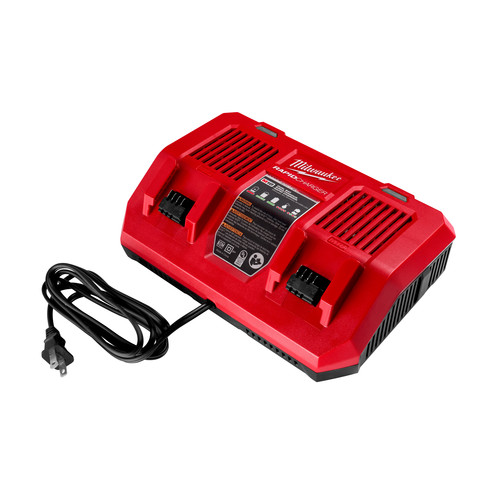 Milwaukee 48 59 1802 M18 Dual Bay Simultaneous Rapid Lithium Ion Charger Cpo Milwaukee