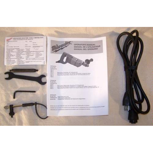 Milwaukee 31076 7 Amp 12 in. Corded Right Angle Drill with DHandle and Case CPO Milwaukee