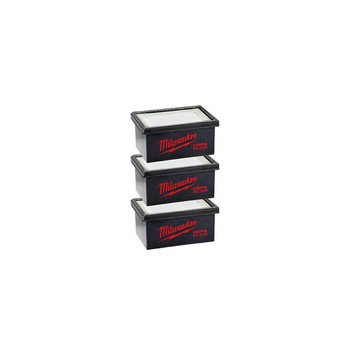 Milwaukee 49-90-2306 HAMMERVAC Replacement HEPA Filter (3-Pack) Milwaukee 49-90-2306 HAMMERVAC Replacement HEPA Filter (3-Pack)