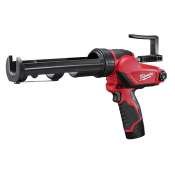Milwaukee 2441-21 M12 12V Cordless Lithium-Ion 10 oz. Caulk and Adhesive Gun Kit Milwaukee 2441-21 M12 12V Cordless Lithium-Ion 10 oz. Caulk and Adhesive Gun Kit