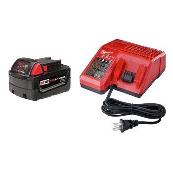Milwaukee 48-59-1813 M18 M18 REDLITHIUM XC3.0 18V 3.0Ah Starter Kit Milwaukee 48-59-1813 M18 M18 REDLITHIUM XC3.0 18V 3.0Ah Starter Kit