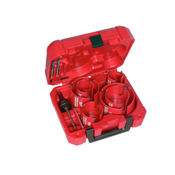 Milwaukee 49-56-9290 10pc. BIG HAWG with Carbide Teeth Kit Milwaukee 49-56-9290 10pc. BIG HAWG with Carbide Teeth Kit