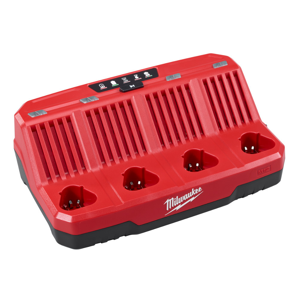 Milwaukee 48591204 M12 Four Bay Sequential Charger CPO Milwaukee