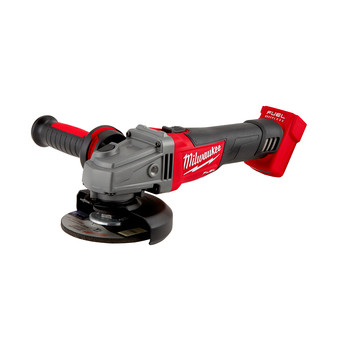 Milwaukee 2781-20 M18 FUEL Lithium-Ion 4-1/2 in. - 5 in. Slide Switch Grinder with Lock-On (Tool Only) Milwaukee 2781-20 M18 FUEL Lithium-Ion 4-1/2 in. - 5 in. Slide Switch Grinder with Lock-On (Tool Only)