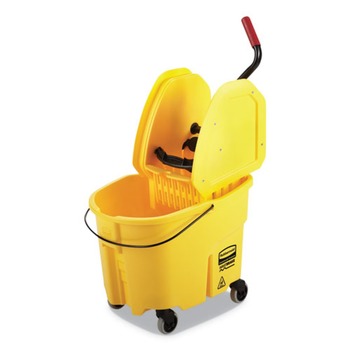 MOP BUCKETS | Rubbermaid Commercial Yellow Mop Bucket - 35 Qt