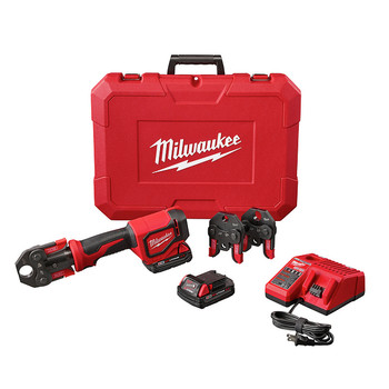 Milwaukee 2674-22C M18 Short Throw Press Tool Kit with PEX Crimp Jaws Milwaukee 2674-22C M18 Short Throw Press Tool Kit with PEX Crimp Jaws
