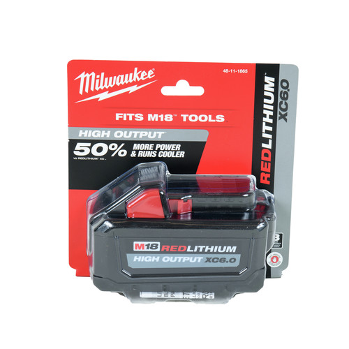 Milwaukee 48 11 1865 M18 Redlithium High Output Xc 6 Ah Lithium Ion Battery Cpo Milwaukee