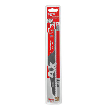 Milwaukee 48-00-5526 The AX Carbide Teeth 5t 9L 5pk Milwaukee 48-00-5526 The AX Carbide Teeth 5t 9L 5pk