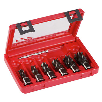 Milwaukee 49-22-8400 6-Piece Annular Cutter Set Milwaukee 49-22-8400 6-Piece Annular Cutter Set