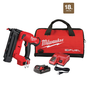 Milwaukee 2746-21CT M18 FUEL 18 Gauge Brad Nailer Kit Milwaukee 2746-21CT M18 FUEL 18 Gauge Brad Nailer Kit