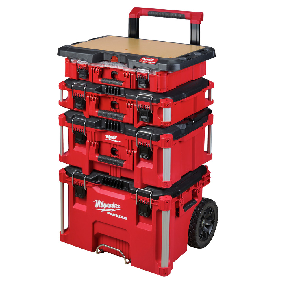 Milwaukee packout work surface clearance