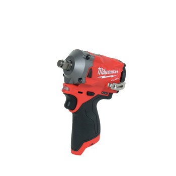 Milwaukee 2555-20 M12 FUEL Stubby 1/2 in. Impact Wrench with Friction Ring (Tool Only) Milwaukee 2555-20 M12 FUEL Stubby 1/2 in. Impact Wrench with Friction Ring (Tool Only)