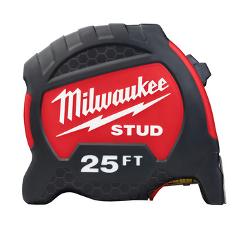 Milwaukee 48-22-9725 STUD 25 ft. Tape Measure Milwaukee 48-22-9725 STUD 25 ft. Tape Measure