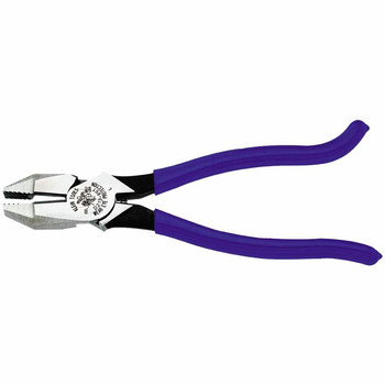 PLIERS | Klein Tools D213-9ST Ironworker's High-Leverage Square Nose Pliers