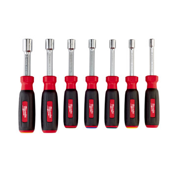 Milwaukee 48-22-2507 7-Piece Magnetic HollowCore SAE Nut Driver Set Milwaukee 48-22-2507 7-Piece Magnetic HollowCore SAE Nut Driver Set