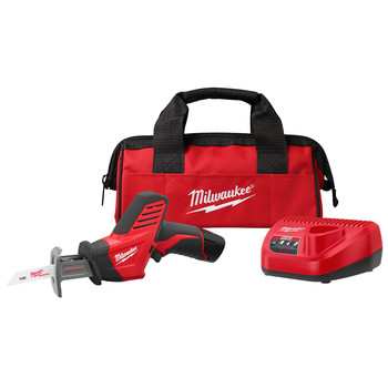 Milwaukee 2420-21 M12 Lithium-Ion HACKZALL Reciprocating Saw Kit with Battery Milwaukee 2420-21 M12 Lithium-Ion HACKZALL Reciprocating Saw Kit with Battery