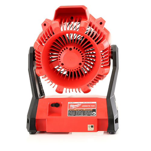 Milwaukee 088620 M18 18V Portable Jobsite Fan with AC Adapter (Tool