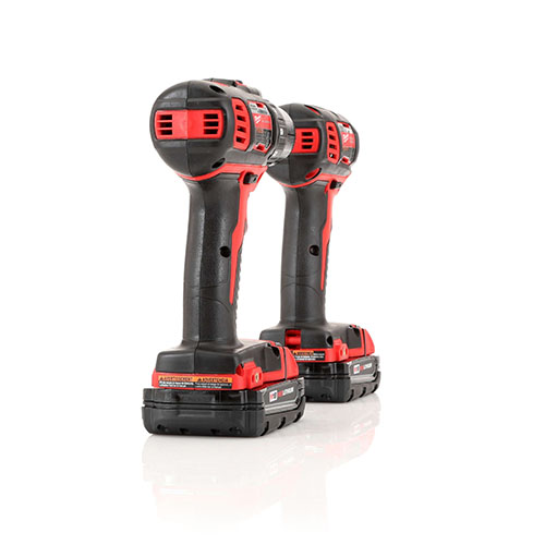 Milwaukee 2691 22 M18 Lithium Ion 1 2 In Cordless Drill Driver And 1 4 In Impact Driver Combo Kit Cpo Milwaukee